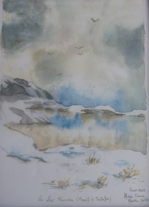 Le Lac fourchu par Marie France 